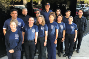 The dozen employees to complete Emergency Medical Technician Basic (EMT-B) training