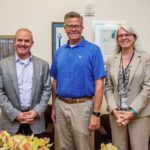 Congressman Hultgren met with Mary Maxon, Biosciences Associate Lab Director, and Jay Keasling