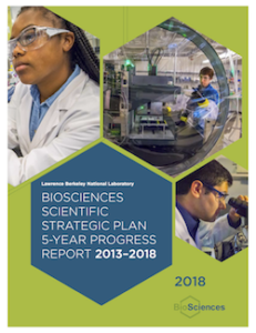 Biosciences Strategic Plan 5-Year Progress Report Cover