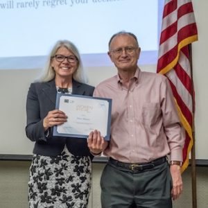  Mary Maxon was honored in the Administration/Operations category