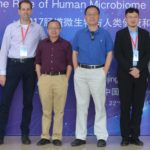 Biological Systems and Engineering Division researchers Antoine Snijders, Jian-Hua Mao, and Bo Hang with co-author Yankai Xia of Nanjing Medical University.