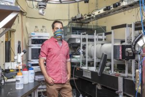 Greg Hura works to uncover the therapeutics and diagnostics of SARS-CoV-2 (COVID-19) on beamline 12.3.1 at the Advanced Light Source