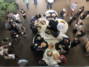 Event pics are from a “New Adventures” send-off party held at Biosciences Operations at Berkeley (aka Potter St/Aquatic Park) in June 2018 to honor retirees.