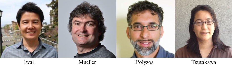 Molecular Biophysics and Integrated Bioimaging FY24 new LDRD recipients Masakazu Iwai, Holger Mueller, Ariz Polyzos, and Susan Tsutakawa.